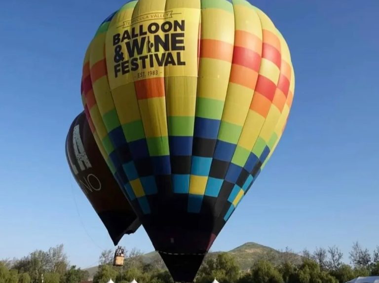 2.HOT AIR BALLON TAMECULA